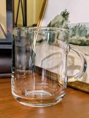 Nespresso Creations Clear Glass Coffee Mug